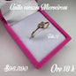 Anillo corazón microcircon