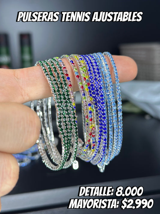 Pulseras elasticadas